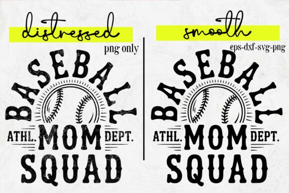 Baseball Mom Squad Svg: Graphics for Crafts