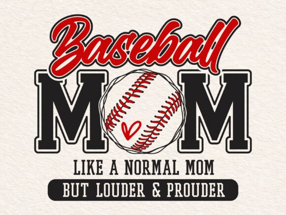 Baseball Mom SVG: Graphics for Crafts