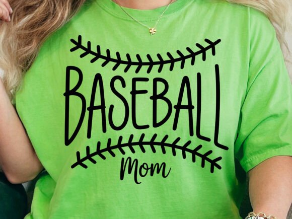 Baseball Mom SVG: Graphics for Crafts & Blogs