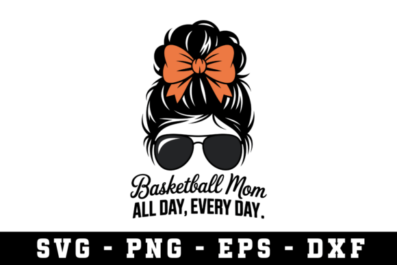 Basketball Mom SVG: Graphics for Crafts