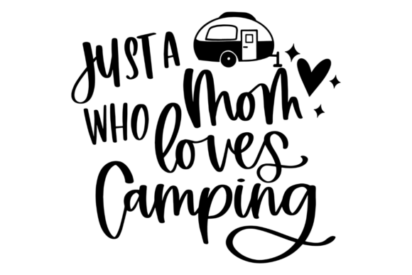 Camping Mom SVG for Crafts & Graphics