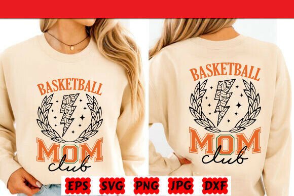 Coquette Basketball Mom Bow: Graphics for T-Shirt Designs