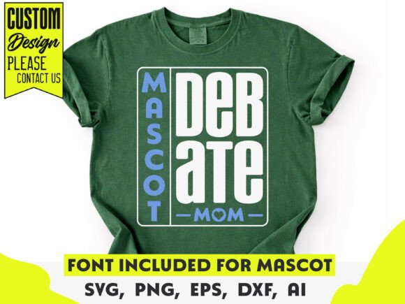 Debate Mom SVG: Graphics for Crafts & Blogs