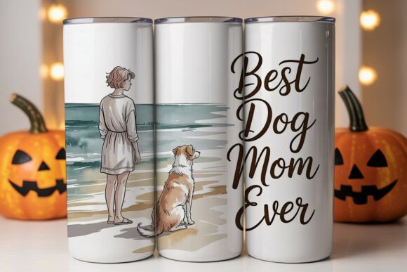 Dog Mom Beach Tumbler Wrap Graphics Review