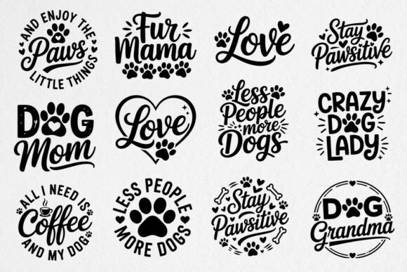 Dog Mom Graphics for Crafts & Branding