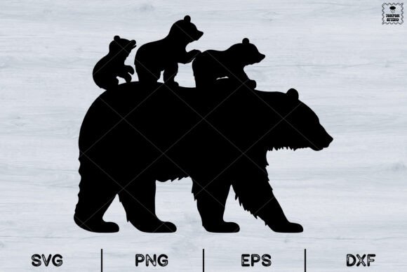 Mama Bear SVG: Graphics & Illustrations for Mom Brands