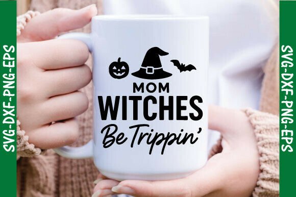 Mom Witches Halloween SVG: Graphics for T-Shirt Designs