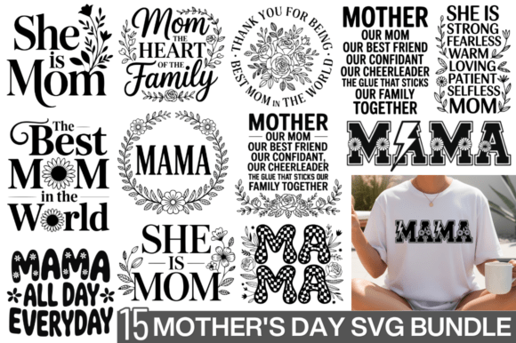 Mother's Day SVG: Crafts & Graphics