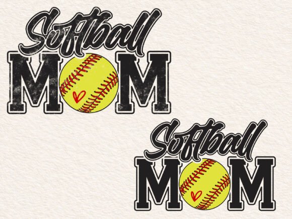 Softball Mom Svg: Graphics for Crafts & Branding