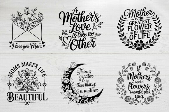 Wildflower Mom SVG: Crafts & Graphics
